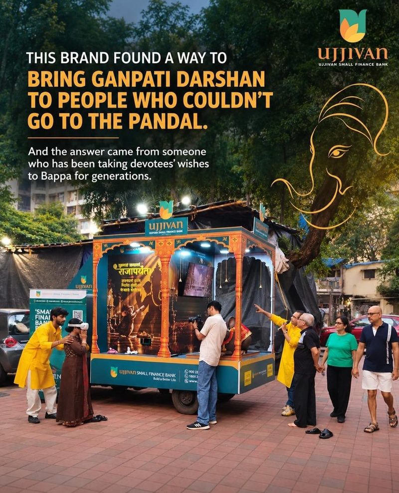 Ujjivan Small Finance Bank, Mushak Aala Re: Ganesh Chaturthi 2026 ad