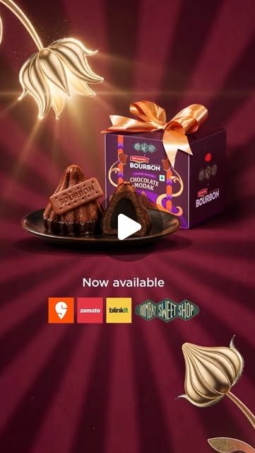 Britannia Bourbon, Bourbon modak visual: Ganesh Chaturthi 2026 ad